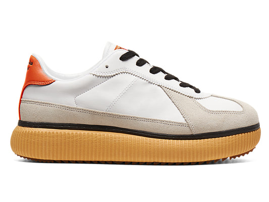 Onitsuka Tiger Delecity Sneakers - White / Habanero