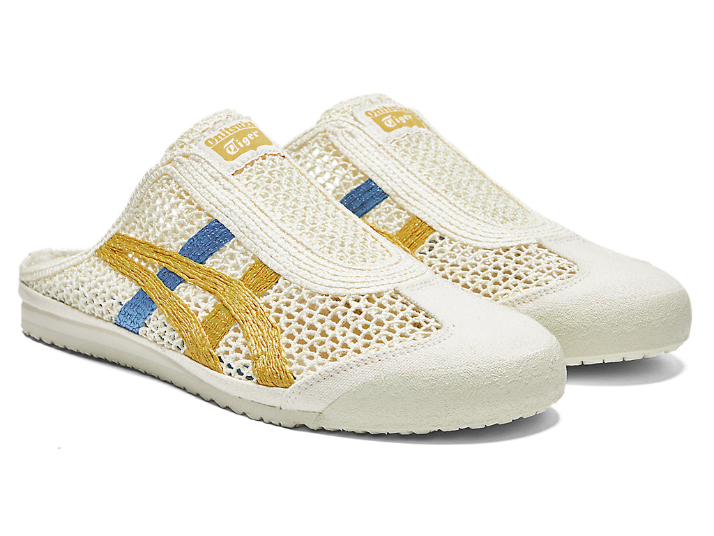 Onitsuka Tiger Mexico 66 Sabot Sneakers - Cream / Mustard