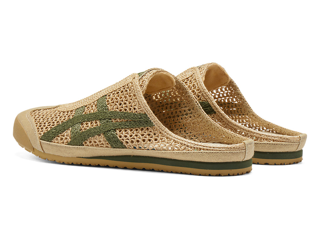 Onitsuka Tiger Mexico 66 Sabot Sneakers - Beige / Green