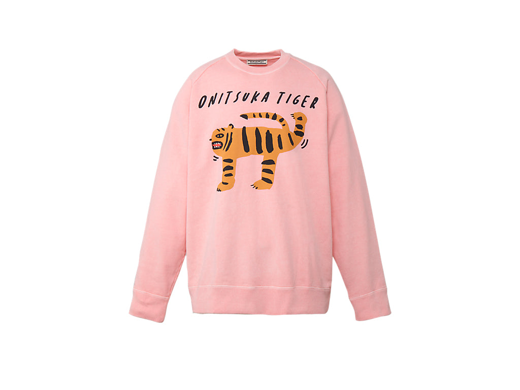 Onitsuka Tiger Washed Sweat Top Sweatshirt